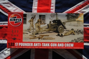 Airfix A06361 17 POUNDER ANTI-TANK GUN and CREW